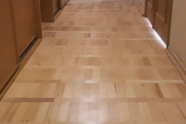 Циклевка паркета бук 