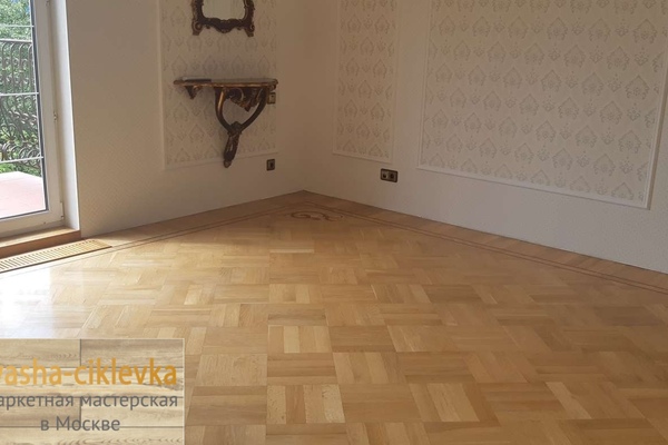 циклевка старого паркета