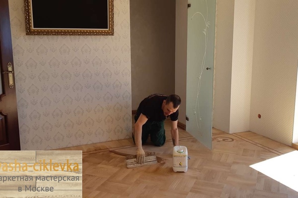шпаклевка паркета 